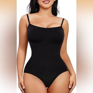 Women's Black Shapewear Bodysuit SMALL  NEW